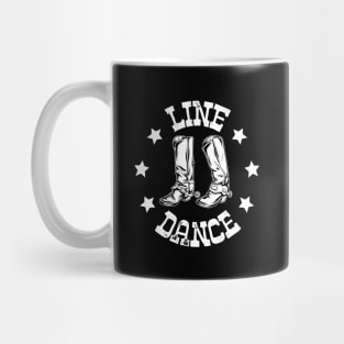 Line Dance Boots Design Mug